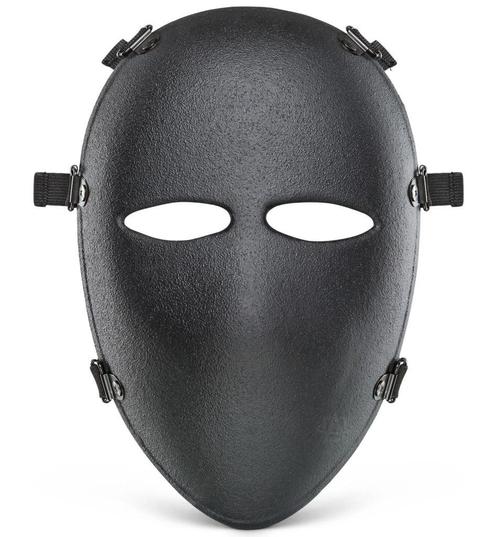 kogelwerend masker niveau 3A tegen 9mm pistool munitie, Verzamelen, Militaria | Algemeen, Landmacht, Helm of Baret, Nederland
