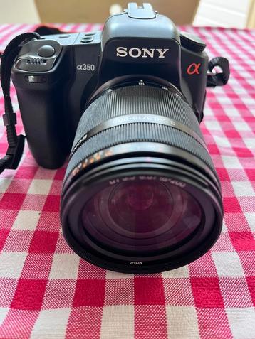 Sony alpha 350 digitale spiegelreflex camera beschikbaar voor biedingen