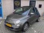 Fiat 500 1.4-16V 100PK Benzine unieke "byDiesel" editie PANO, Auto's, Fiat, Voorwielaandrijving, Euro 5, 101 pk, Gebruikt