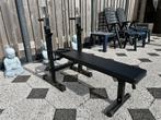 Opklapbare verstelbare halterbank in nieuwstaat, Ophalen, Zo goed als nieuw, Fitnessbank