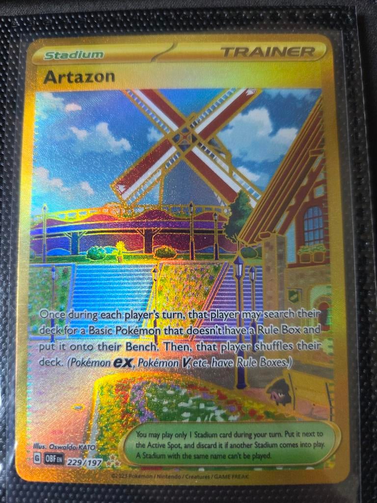 Pokémon kaart Artazon Trainer 229/197, Ophalen of Verzenden