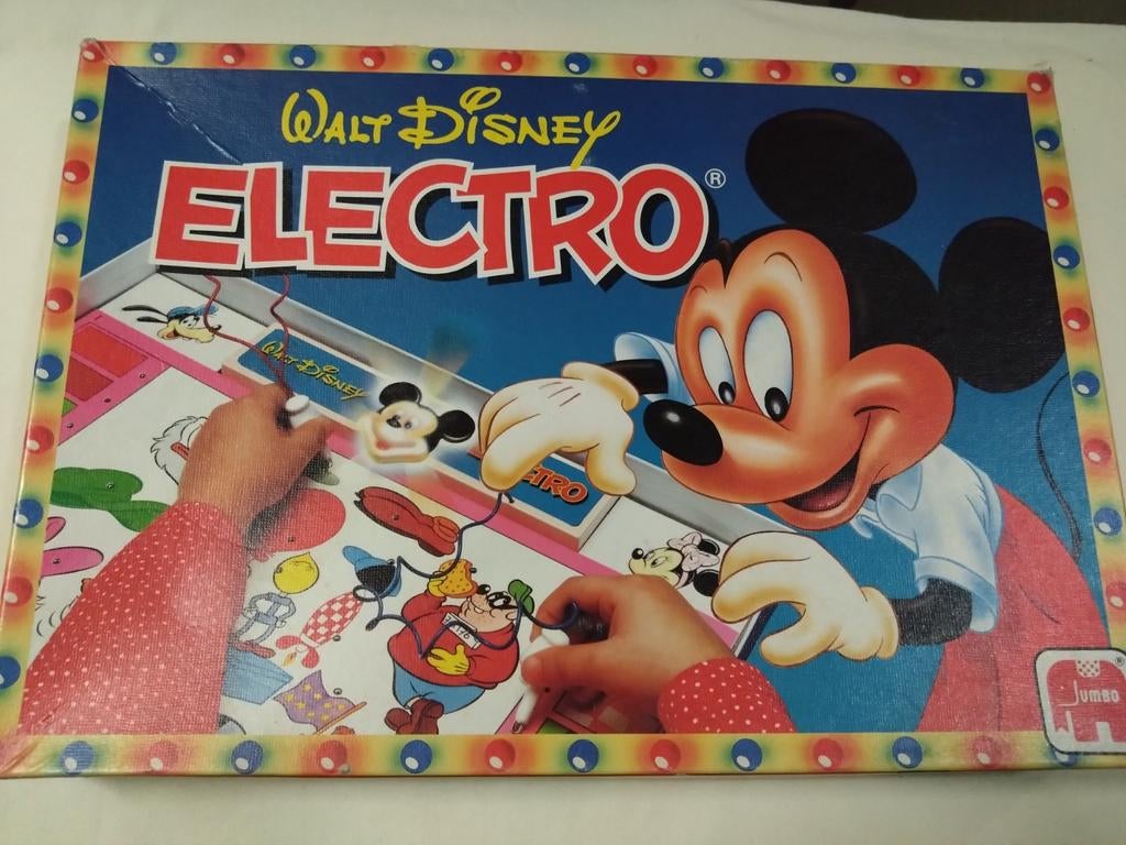 Walt Disney Electro Jumbo spel. Electro defect., Een of twee spelers, Ophalen of Verzenden, Gebruikt, Jumbo