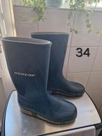 Regenlaarzen Dunlop maat 34, Ophalen of Verzenden, Jongen, Dunlop, Laarzen