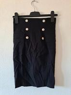 zwarte amisu rok maat 36, Zwart, Ophalen of Verzenden, Zo goed als nieuw, Knielengte