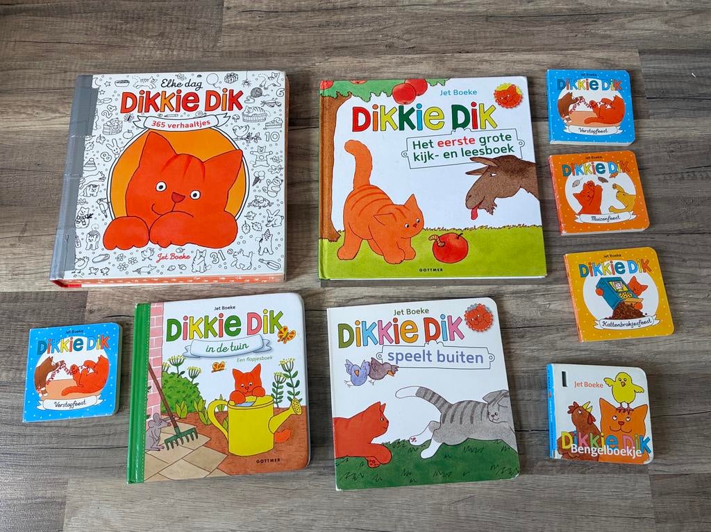 Dikkie Dik boeken (diverse), Ophalen of Verzenden, Gelezen, Fictie algemeen