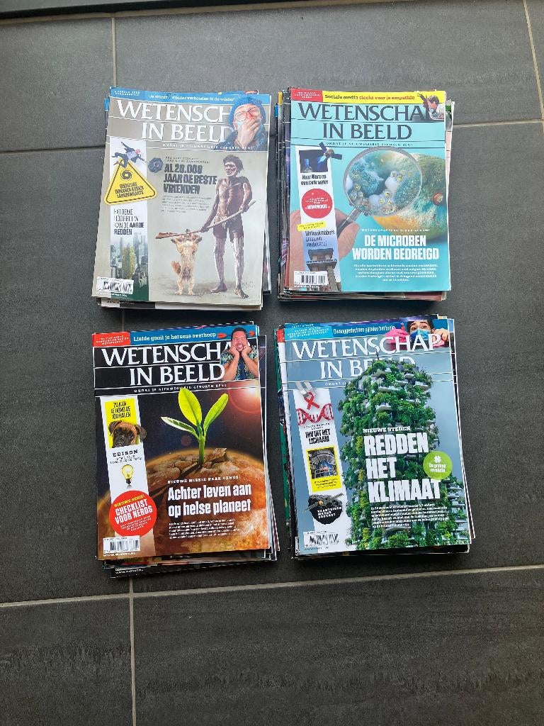 GRATIS tijdschrift wetenschap in beeld 42 stuks, Boeken, Ophalen, Gelezen, Sport en Vrije tijd