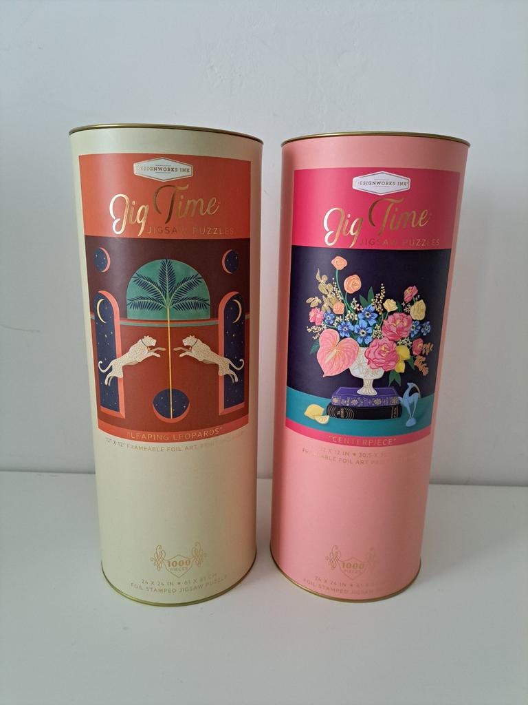 Puzzels Designworks inc Jig Time 1000 stukjes 61 x 61 cm, Hobby en Vrije tijd, Denksport en Puzzels, Ophalen of Verzenden, 500 t/m 1500 stukjes