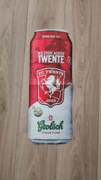 FC Twente Grolsch Reclame Poster Blik Seizoen 2010-2011, Ophalen of Verzenden, Gebruikt, Reclamebord