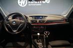 BMW X1 sDrive18i + AUTOMAAT / PANORAMA / SPORT / STUUR/STOEL, Auto's, Euro 6, 4 cilinders, 150 pk, Zwart
