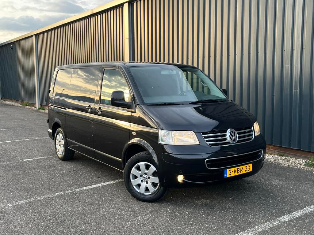 Volkswagen Transporter Bestel 2.5 D 96KW AUT 2009, Auto's, Stof, Zwart, Volkswagen, 2500 kg
