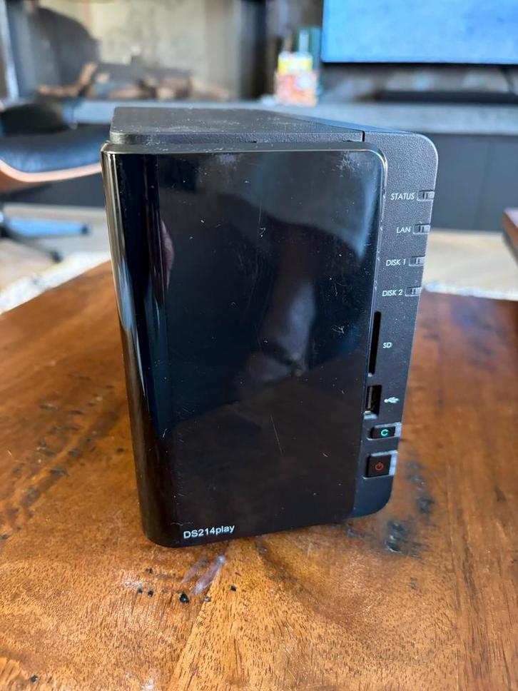 Synology DS214play NAS - Perfect voor mediacenter, Computers en Software, NAS, Gebruikt, Ophalen of Verzenden