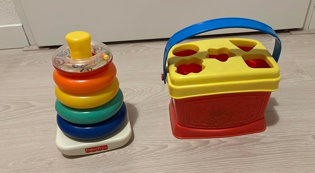 Fisher Price 2 stuks, Ophalen of Verzenden, Zo goed als nieuw, Speelset