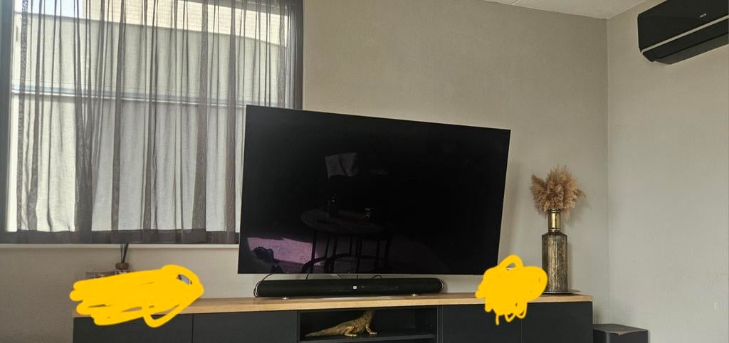 Philips 65oled856 defect barst in scherm, Ophalen of Verzenden, Gebruikt, 100 cm of meer, Philips