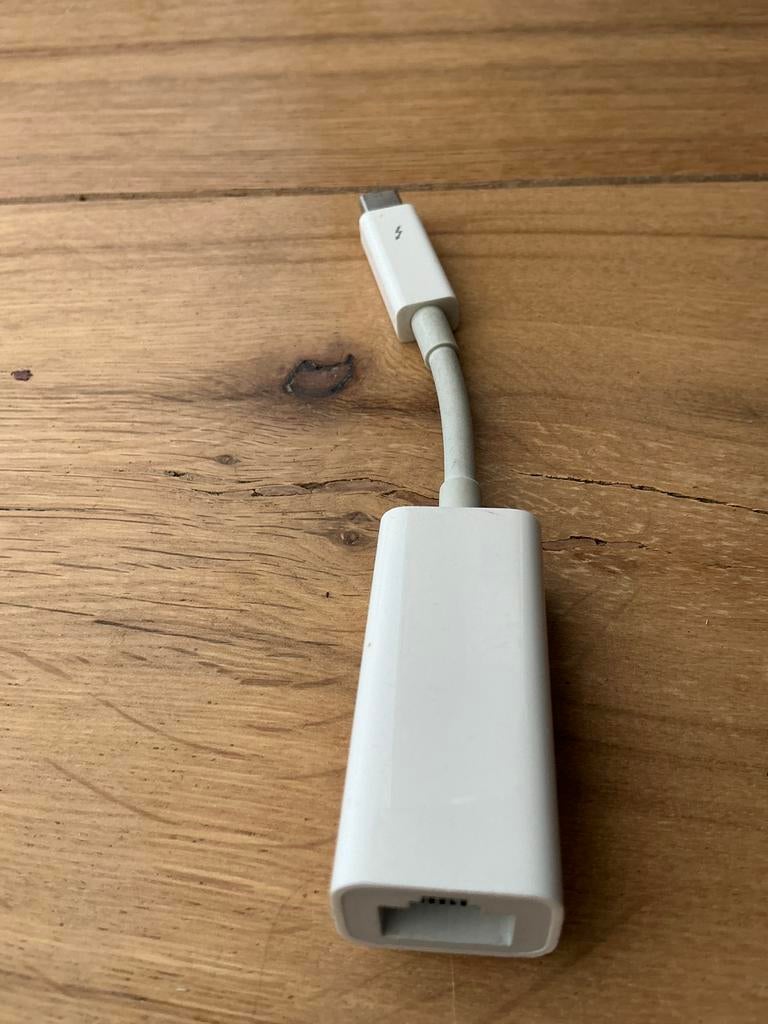 Apple Thunderbolt 2 naar Ethernet Adapter, Ophalen of Verzenden, Zo goed als nieuw