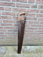 Antieke grote zaag. Decoratie., Antiek en Kunst, Ophalen of Verzenden
