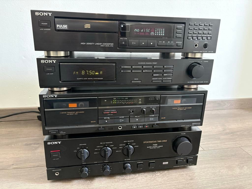 Sony stereotoren, Audio, Tv en Foto, Stereo-sets, Ophalen, Gebruikt, Tuner of Radio, Losse componenten