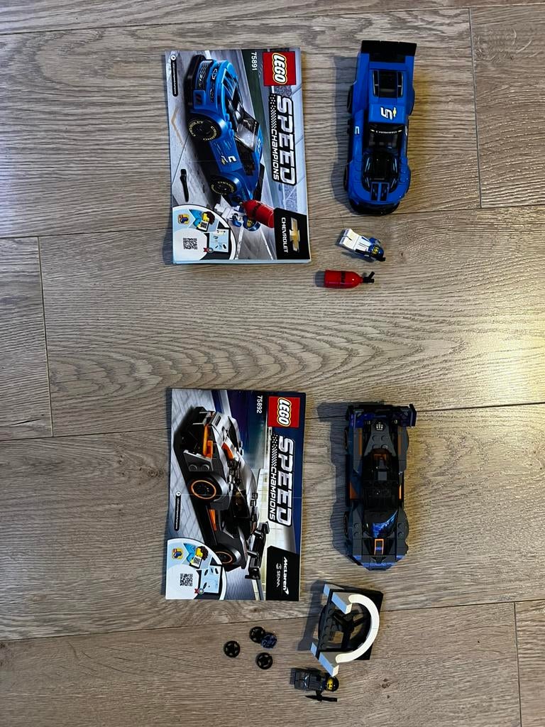 Lego speedchampions 75891 75892, Kinderen en Baby's, Speelgoed | Duplo en Lego, Compleet, Lego, Zo goed als nieuw, Complete set