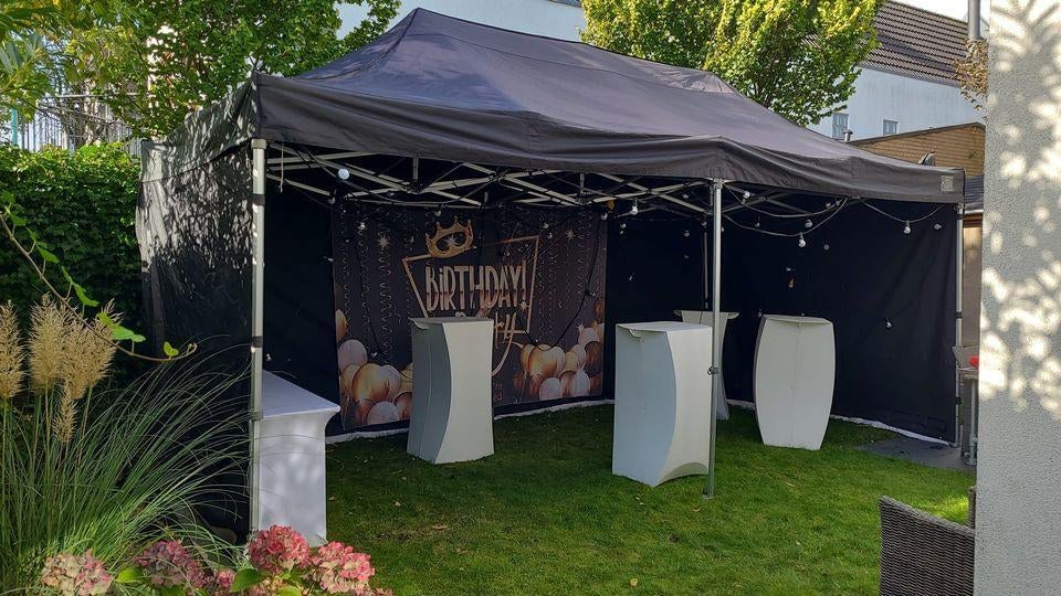 Partytent, easy up tent 4,5x3,4,5x6,6x3,6x6,6x9 huren,ACTIE, Ophalen, Nieuw, Overige