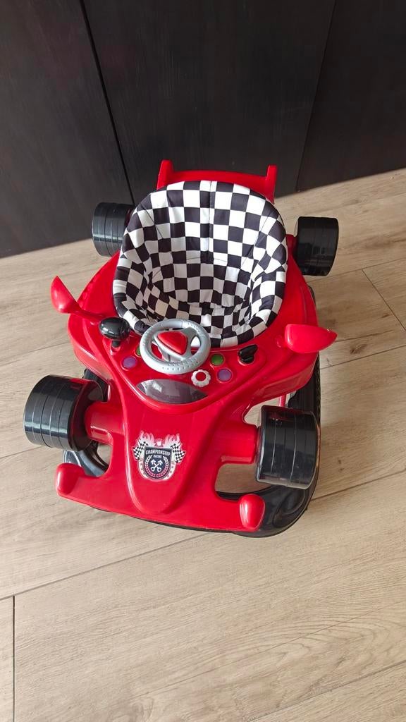F1 Babyloopauto met geluid - inklapbaar, Ophalen of Verzenden, Met geluid
