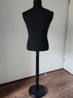 Zwarte paspop/ heren torso op standaard, Ophalen, Zo goed als nieuw
