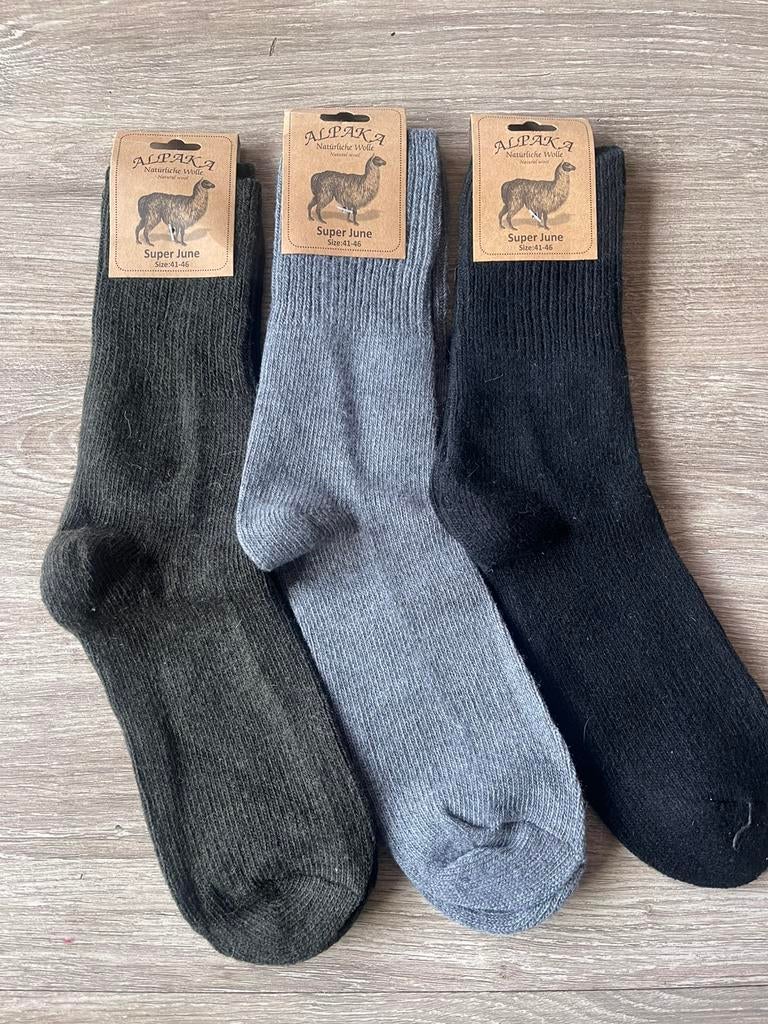Alpaka sokken, Kleding | Heren, Sokken en Kousen, Ophalen of Verzenden, Nieuw, Maat 43 t/m 46, Overige kleuren