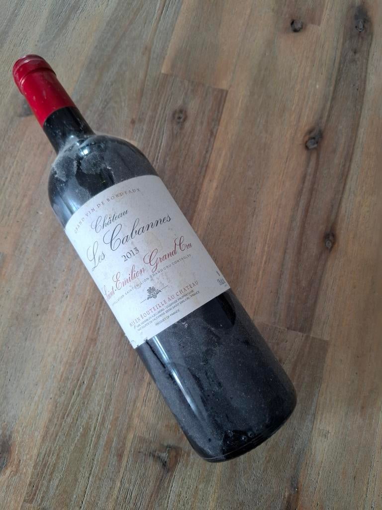 Bordeaux St. Émilion Grand Cru 2013 Château Les Cabanes, Ophalen