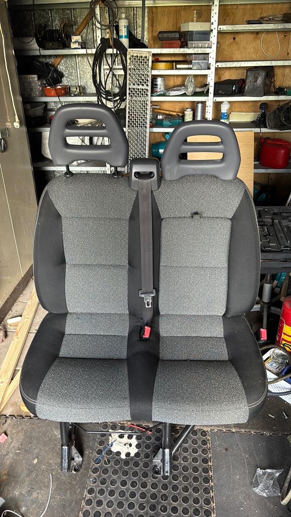 Bijrijders bank Fiat Ducato Peugeot Boxer Citroen Jumper., Ophalen, Gebruikt, Citroën