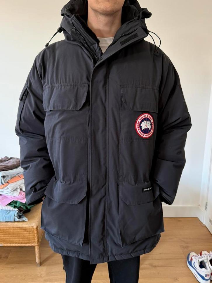 Canada Goose Jas, Kleding | Heren, Jassen | Winter, Zo goed als nieuw, Maat 48/50 (M), Blauw, Ophalen of Verzenden