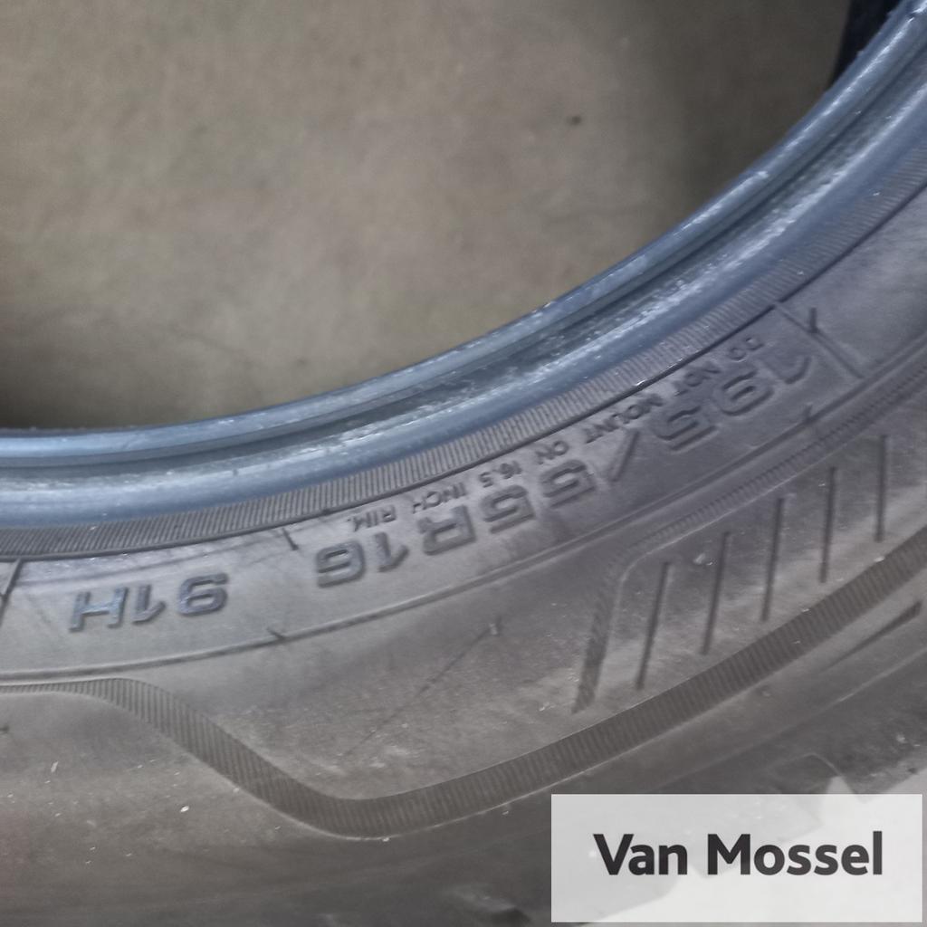 GoodYear Vector 4Season 195/55/R16 91H, Gebruikt, -, Ophalen of Verzenden, All Season