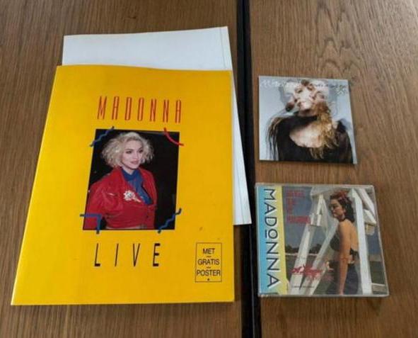 Madonna pakket, Verzamelen, Muziek, Artiesten en Beroemdheden, Ophalen of Verzenden, Gebruikt, Boek, Tijdschrift of Artikel