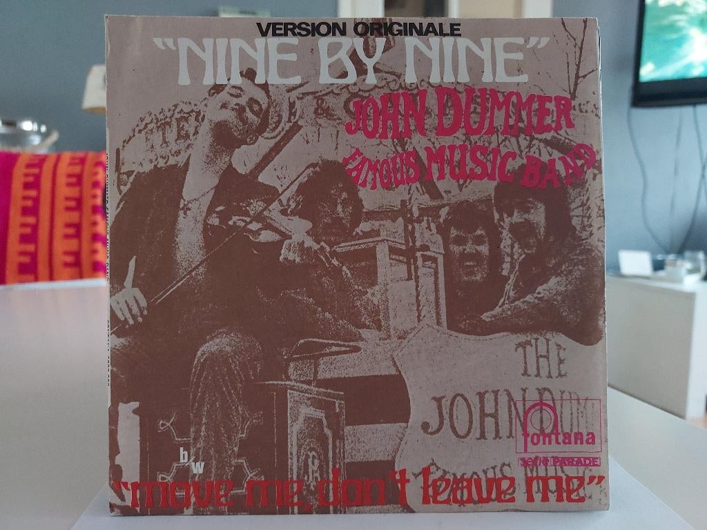7" Single John Dummer's Famous Music Band - Nine By Nine, Cd's en Dvd's, Gebruikt, 7 inch, Single, Ophalen of Verzenden