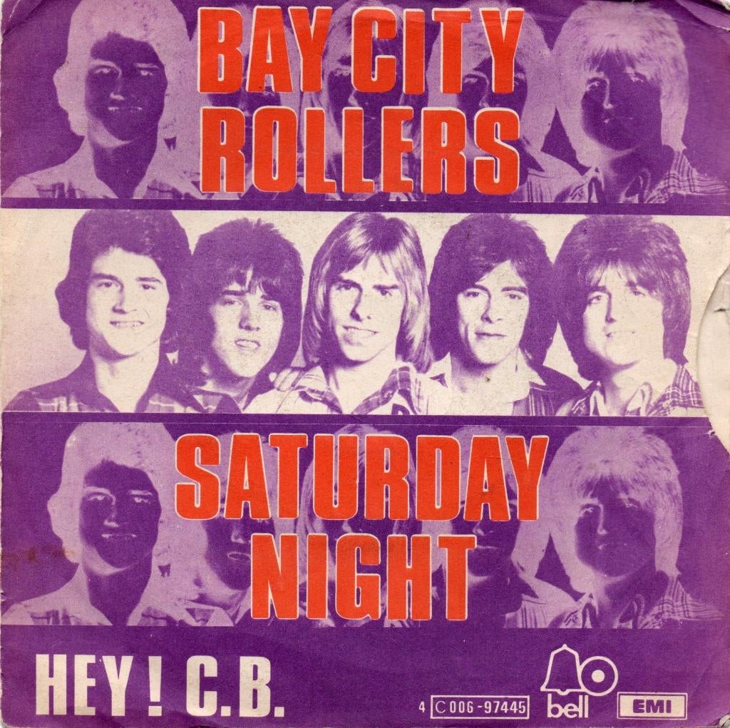 Bay City Rollers - Saturday Night, Cd's en Dvd's, Vinyl Singles, Gebruikt, 7 inch, Single, Ophalen of Verzenden