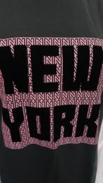 Nikkie groene lange trui/tuniek/jurk 38 met opdruk, Maat 38/40 (M), Ophalen of Verzenden, Zo goed als nieuw, Nikkie