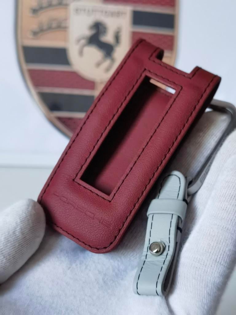 Nieuw Origineel porsche sleuteletui van echt leder / sleutel, Ophalen of Verzenden, Nieuw, Merk