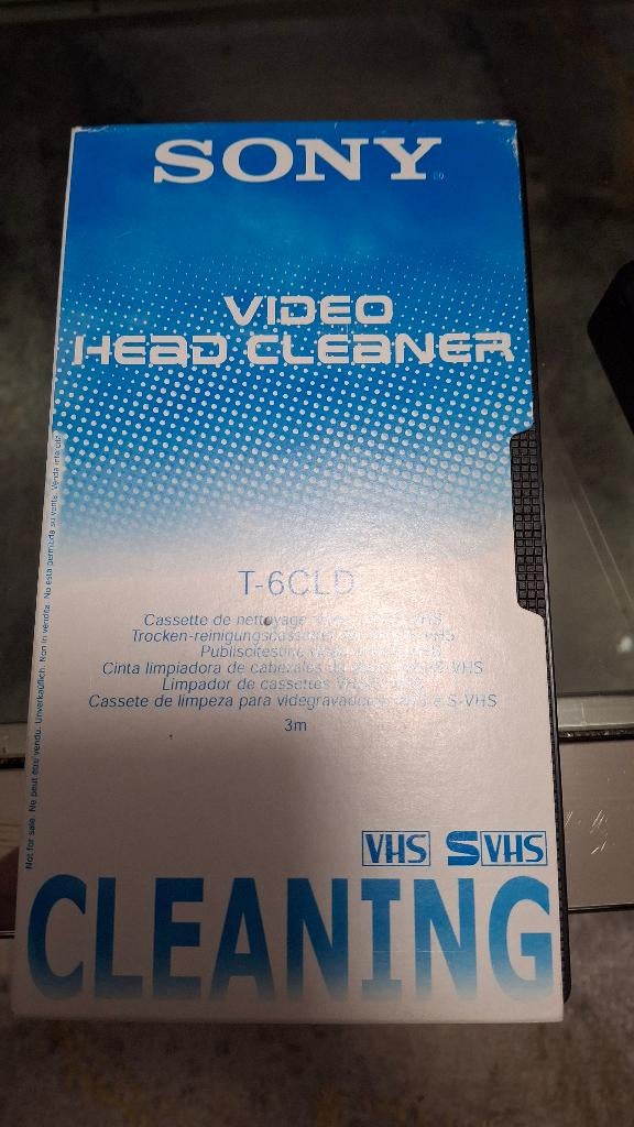 Videorecorder cleaner, Alle leeftijden, Ophalen of Verzenden, Zo goed als nieuw, Overige genres