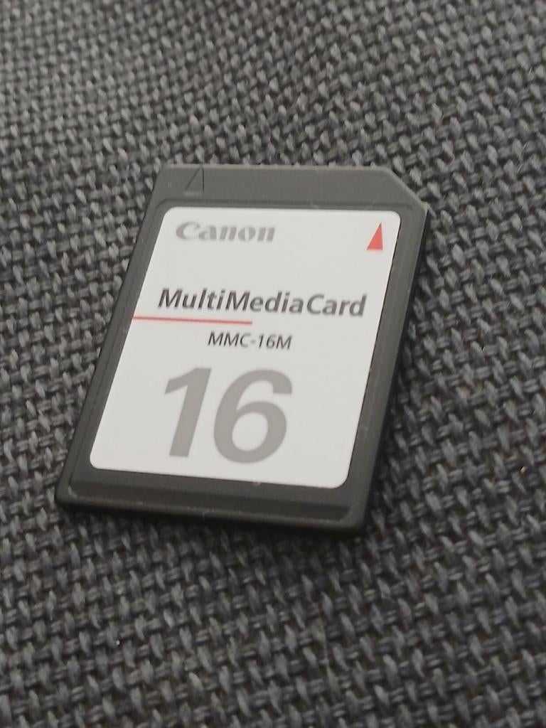 Canon MultiMediaCard MMC-16M, Gebruikt, Verzenden, Canon, Overige typen