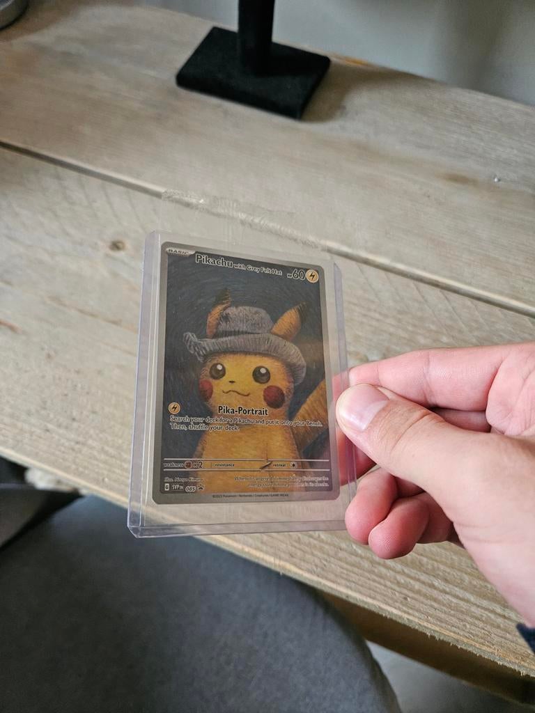 Pikachu van Gogh Grey Felt Hat - Sealed, Ophalen of Verzenden, Nieuw