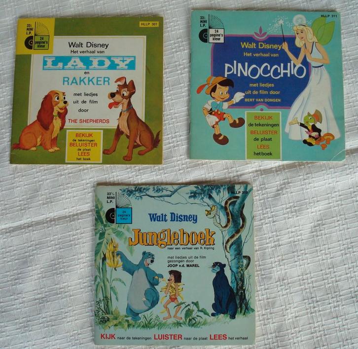 Walt Disney Kijk Luister Lees, Verzamelen, Disney, Zo goed als nieuw, Overige typen, Overige figuren, Ophalen of Verzenden