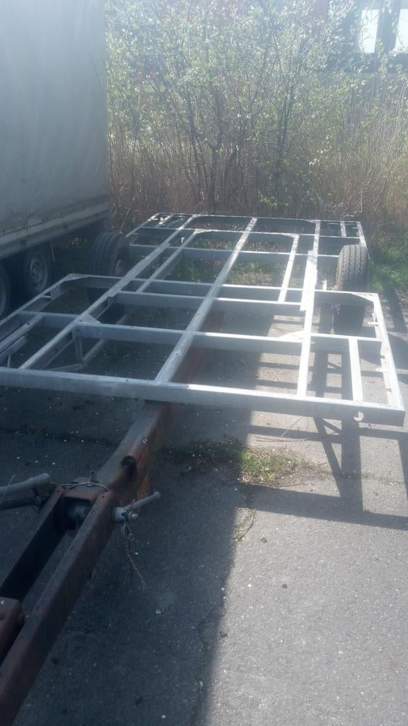 Degelijke enkelasser aanhanger zonder kenteken/verlichting, Ophalen, Gebruikt, Overige typen, 80 kg of meer