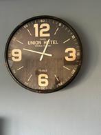 Grote industriële wandklok 80 cm – Leen Bakker, Ophalen, Wandklok