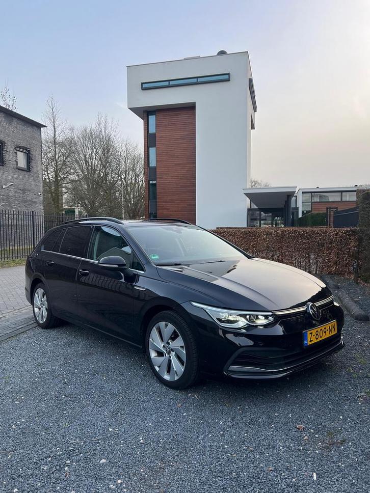 Volkswagen Golf Variant 2.0 TDI 150pk Dsg-7 2021 Zwart, Auto's, Volkswagen, Particulier, Golf Variant, ABS, Achteruitrijcamera