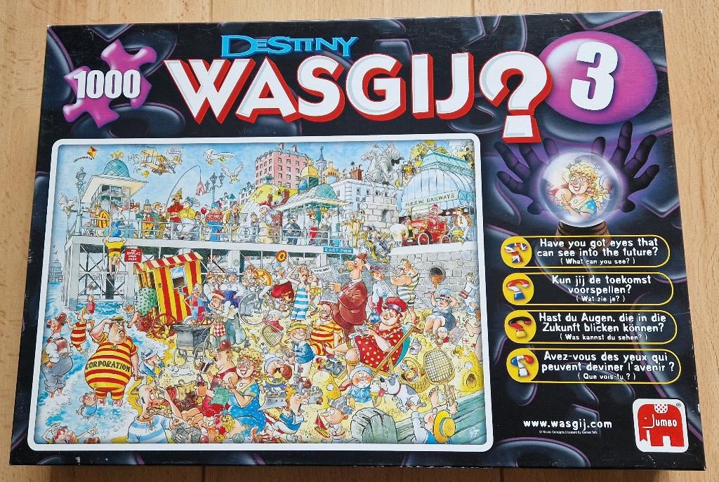 Wasgij puzzel, Hobby en Vrije tijd, Denksport en Puzzels, Ophalen, 500 t/m 1500 stukjes, Zo goed als nieuw, Legpuzzel