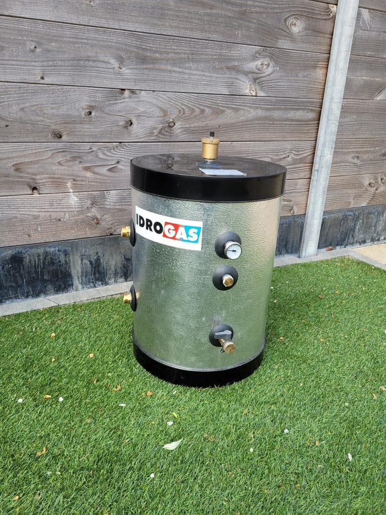 Idrogas buffervat / doorstroomvat 50 liter, Ophalen, Zo goed als nieuw