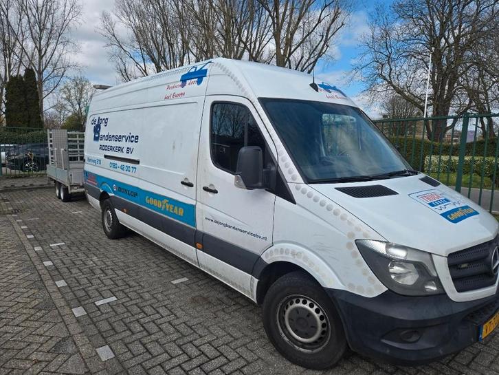 Mercedes-Benz Sprinter 313 CDI L3H2 (2016), Auto's, Bestelauto's, Bedrijf, ABS, Centrale vergrendeling, Radio, Trekhaak, Mercedes-Benz