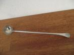 antiek aluminium kersenlepel met tuitje 30 cm bowllepel 1950, Ophalen of Verzenden