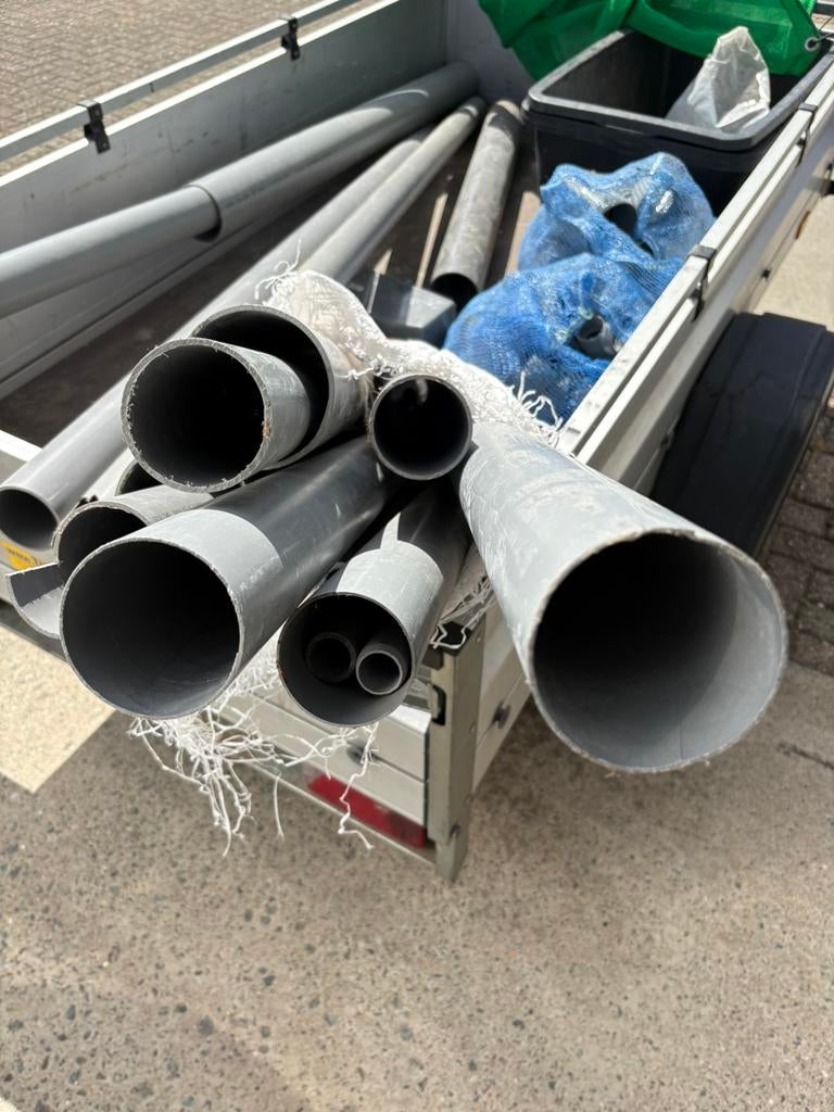 Grijs pvc afvoer restpartij, Ophalen, Afvoer, Pvc, 20 tot 40 mm