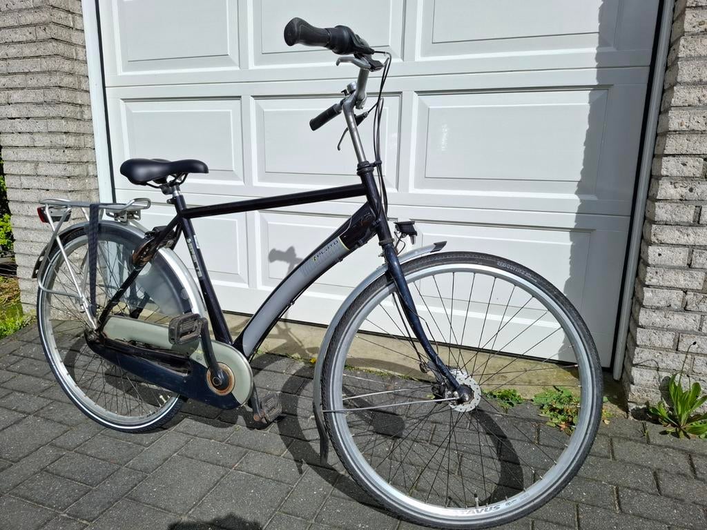 Sparta Plato 28" 54 cm herenfiets, jongensfiets, 7 versn., Ophalen, Sparta, Gebruikt, Versnellingen