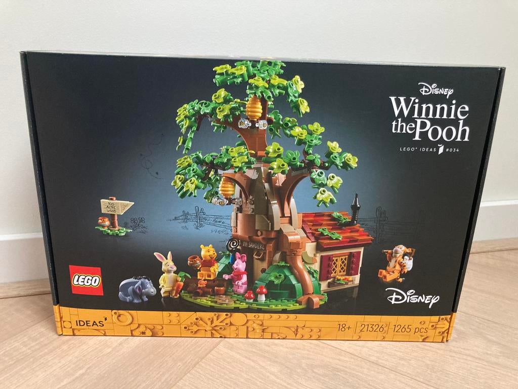 Lego 21326 Ideas Winnie de Poeh Disney, Ophalen of Verzenden, Nieuw, Complete set, Lego