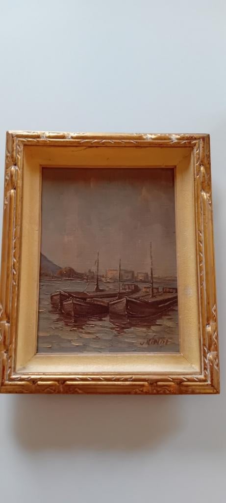 Oud schilderij, Antiek en Kunst, Kunst | Schilderijen | Klassiek, Ophalen of Verzenden