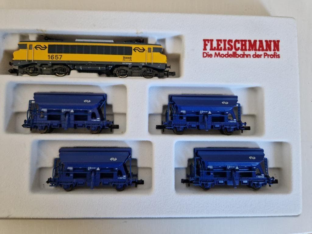 Fleischmann piccolo set ovp 9387, Hobby en Vrije tijd, Modeltreinen | N-Spoor, Treinset, Gelijkstroom, Fleischmann, Analoog